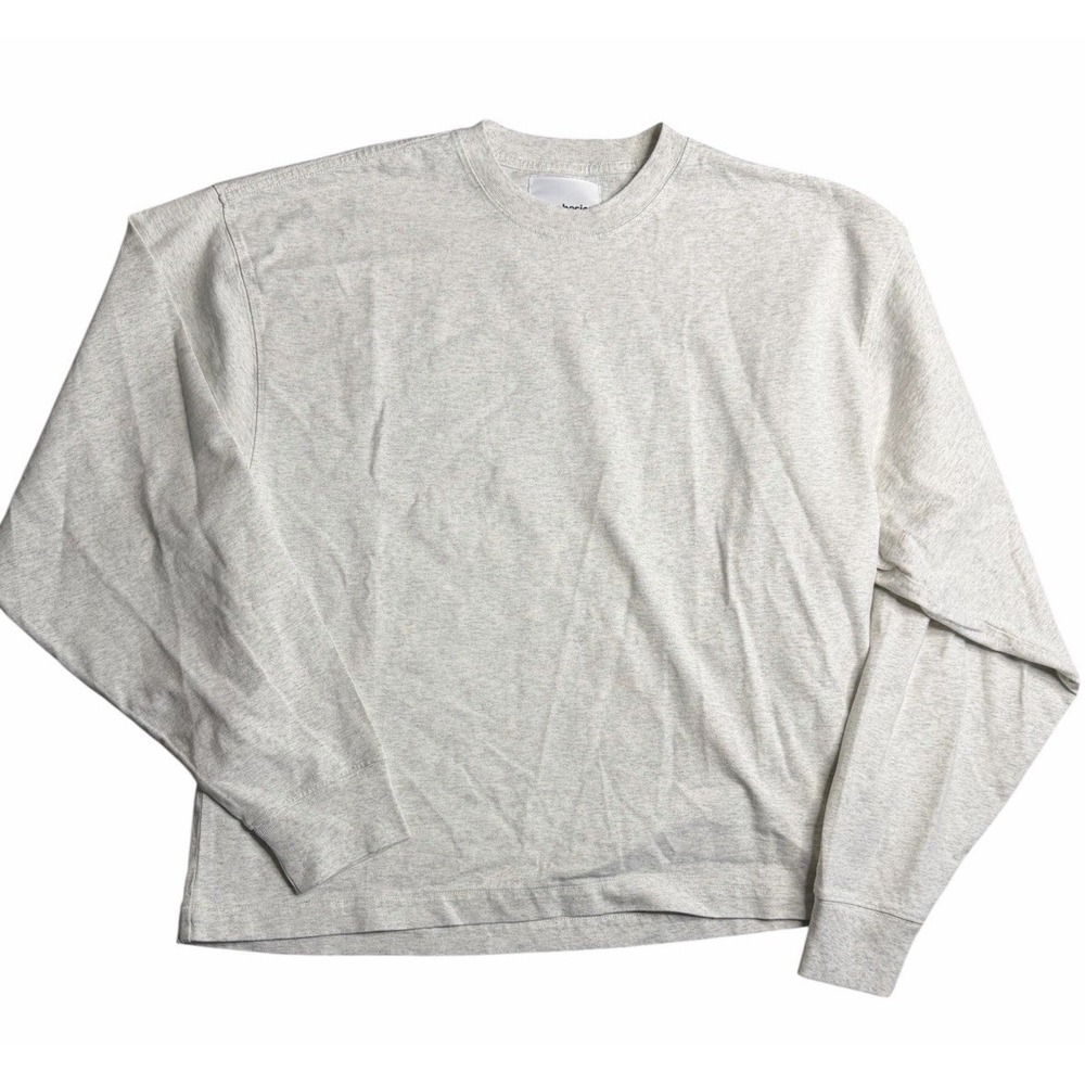 drew basics Crewneck Sweatshirt Men's Small Gray Oversized‎ Pullover
